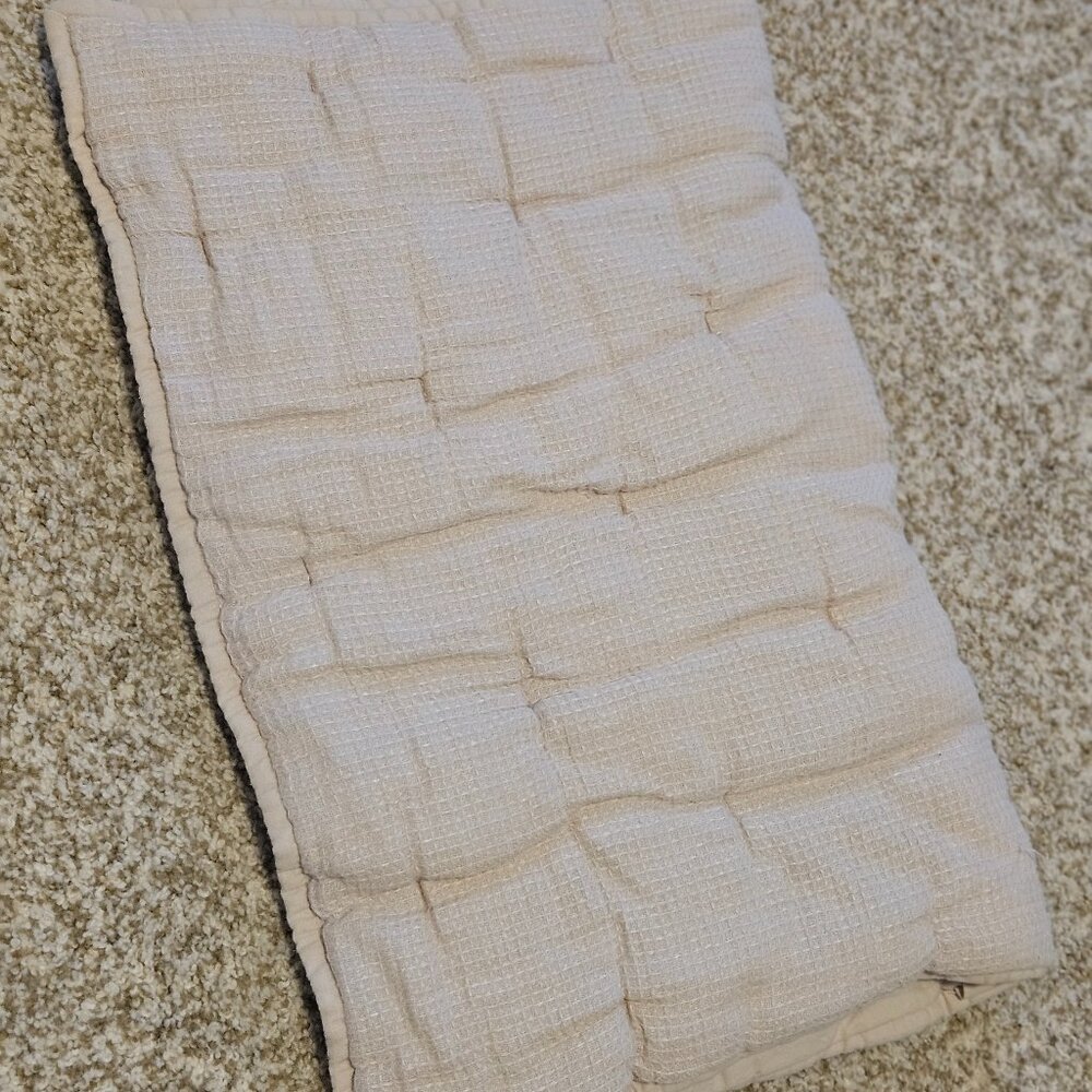 Pottery Barn linen standard pillowcase